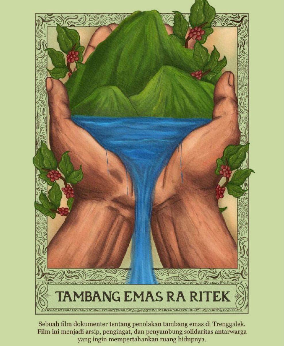 Sampul ZINE Tambang Emas Ra Ritek, Mei 2025.